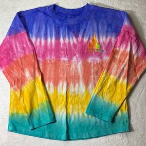 Disney ✨ Walt Disney World Rainbow Tie Dye Spirit Jersey size Youth XL